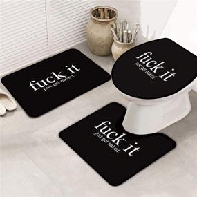 img 1 attached to Fashion_Man Bathroom Anti Slip Waterproof Polyester