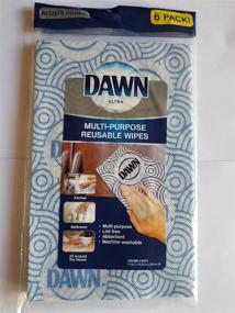 img 1 attached to Dawn Multi-Purpose 🧽 Reusable Wipes, Set of 6