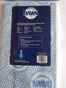 img 2 attached to Dawn Multi-Purpose 🧽 Reusable Wipes, Set of 6