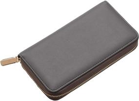 img 1 attached to Travelambo Leather Handbags and Wallets - Capacity Credit Wallet for Women
