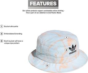 img 3 attached to 🧢 adidas Originals Washed Bucket Hat – Classic Style with a Vintage Twist