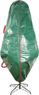 🎄 сумка для хранения вертикальной елки sattiyrch - прочный материал, устойчивый к разрывам - подходит для елок, высотой 7,5 футов. логотип