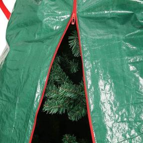 img 3 attached to 🎄 Sattiyrch Upright Christmas Tree Storage Bag – Durable Tear-Proof Material – Fits 7.5 Foot Assembled Trees