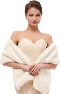 🌸 stylish jovono women's bridal shawl: perfect wedding accessories for women logo