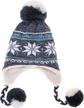 dosoni women winter earflap snowflake outdoor recreation and hiking & outdoor recreation clothing logo
