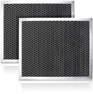 🔥 cenipar charcoal odour filter for range vent hood (8.75" x 10.5" x 0.38") - 2 pack логотип