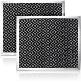 img 4 attached to 🔥 Cenipar Charcoal Odour Filter for Range Vent Hood (8.75" X 10.5" X 0.38") - 2 Pack