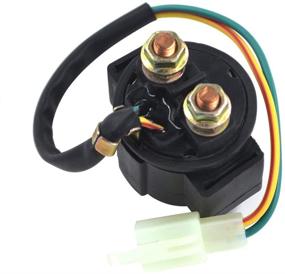 img 3 attached to 🔌 AHL Solenoid Relay for GY6 4-Stroke Engine (50cc, 150cc, 200cc, 250cc) – Ideal for ATV, Dirt Bikes, Scooters, Go Kart, Dne Buggys, Quad 4 Wheelers, Pit Bike, Moped – Compatible with Roketa, SSR, Taotao, Sunl, Coolster