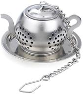 oryougo teapot infuser stainless strainer logo