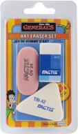 general pencil art eraser set logo