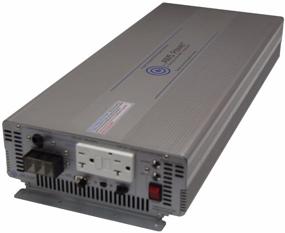 img 3 attached to ⚡️ AIMS Power PWRIG300012120S Pure Sine Power Inverter, 3000W Continuous Power, 6000W Surge Peak Power, 12V DC Input, 60hz or 50hz Switch, High Efficiency, Enhanced Low Voltage Output