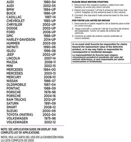 img 1 attached to 📡 SCOSCHE Multi-Vehicle All-Inclusive Antenna Adapter UAA3
