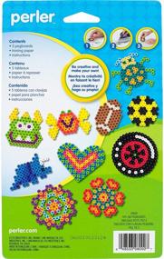 img 3 attached to 🧩 Enhance Your Crafts with Perler Beads Basic Shapes Clear Pegboard Set, 5 pcs