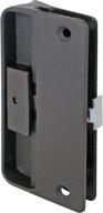 🚪 black plastic mortise type screen door latch and pull - slide-co 121087 логотип