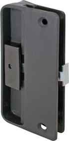 img 2 attached to 🚪 Black Plastic Mortise Type Screen Door Latch and Pull - Slide-Co 121087