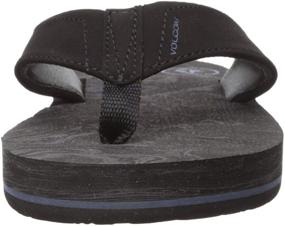 img 3 attached to 👟 Туфли для мальчиков Volcom Victor Youth Sandal Medium: лучшие для активных детей, высокой прочности для песчаных пляжей