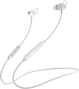 img 4 attached to Edifier W200BT SE Bluetooth 5.0 In-Ear Sports Earphones, 7-Hour Playback, IPX5 Sweat/Water Resistant, CVC Noise Suppression, Multi-Point Support - White