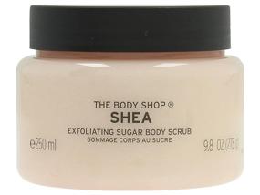 img 2 attached to 🧖 The Body Shop Shea Body Scrub Exfoliator - 250ml: Experience Luxurious Skin Renewal