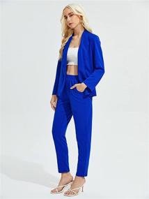 img 1 attached to 👚 Stylish Women's Blazer Pocket Outfits for Suiting & Blazers at SheIn