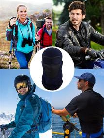 img 1 attached to 🌞 Stay Protected and Cool with our 4-Piece Breathable Summer Balaclava Face Mask for Outdoor Activities