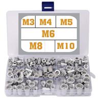 🔩 199-piece kit: aluminum rivet nuts m3 m4 m5 m6 m8 m10 nutsert riv nuts insert nuts logo