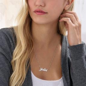 img 2 attached to 📿 Lutilo Sterling Necklace: A Personalized Boys' Jewelry Collection to Set the Trend