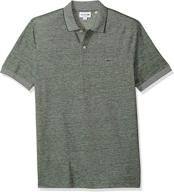 lacoste ph3183: refined style in short sleeve cotton logo