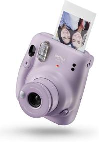 img 2 attached to Фотоаппарат Fujifilm Instax Mini 11 в лавандовом пурпурном цвете - улучшен для SEO