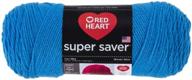 🧶 super saver yarn - red heart, delft blue logo