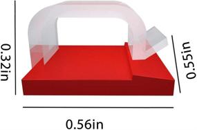 img 3 attached to 🔌 Прозрачные зажимы для кабелей - 50 шт. Самоклеящиеся органайзеры для проводов для автомобиля, офиса, дома - надежное решение для управления проводами.