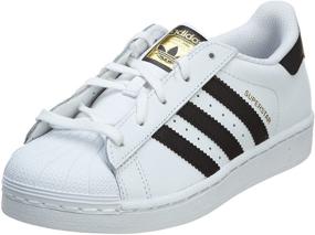 img 4 attached to Adidas Superstar Little Boys' Basketball Shoes by Originals