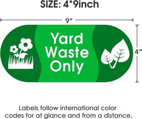 img 3 attached to 🔄 Recycle Stickers: Premium Adhesive Outdoor Occupational Health & Safety Products for Safety Signs & Signals