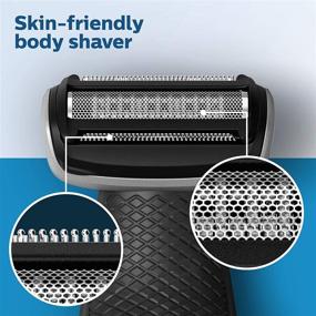 img 3 attached to 🪒 Enhance Your Grooming Routine with Philips Norelco Bodygroom Replacement Trimmer/Shaver Foil