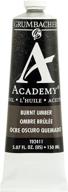 grumbacher academy paint burnt umber logo