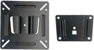 🖥️ versatile tv wall mount: heavy-duty articulating bracket for 14-24 inch led oled lcd flat screens logo