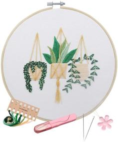 img 4 attached to Embroidery Colorful Designs Starter Patterns Needlework in Embroidery