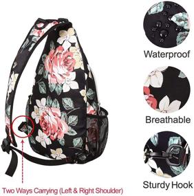 img 1 attached to 🎒 MOSISO Multipurpose Backpack: Crossbody Shoulder, Hiking Daypacks & More