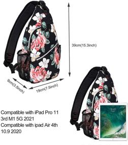 img 2 attached to 🎒 MOSISO Multipurpose Backpack: Crossbody Shoulder, Hiking Daypacks & More