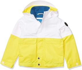 img 4 attached to 🧥 Waterproof Anorak for Boys with Hood and Fleece Lining by Perry Ellis