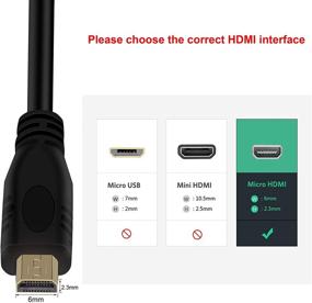 img 3 attached to 🔌 Avedio links Адаптер Micro HDMI to VGA: Активный микро HDMI to VGA видео конвертер с 3,5 мм стерео аудио - Мужской к Женскому Микро HDMI to VGA кабель для ноутбука, проектора, телевизора, Chromebook