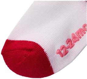 img 3 attached to 🧦 Носки для девочек Hanes Дошкольного возраста (набор из 6 шт.) - разноцветные: милые и удобные обувь для детей дошкольного возраста