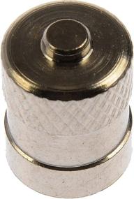 img 1 attached to Dorman 609-131 TPMS Aluminum Sealing Valve Cap - Premium Pack of 50