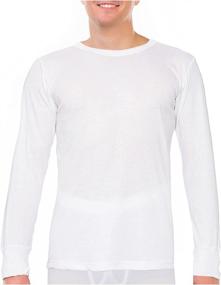 img 4 attached to 🏔️ Rocky Men's Insulated Thermal Base Layer Top for Outdoor Ski Warmth/Extreme Cold, Long John Underwear Shirt - Ideal Pajamas