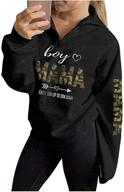 👚 womens pullover sweatshirt: cozy sweater outwear in women's clothing – coats, jackets & vests logo