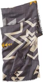 img 4 attached to Pendleton Womens Oversized Featherweight Multicolor Women's Accessories