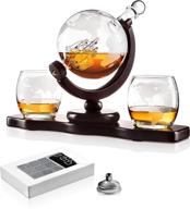 🥃 chefoh decanter whiskey glasses: reusable luxury for enhanced tasteful moments логотип