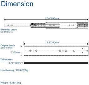 img 2 attached to 💪 Maximizing Drawer Load Capacity: VADANIA Drawer Extension Solution