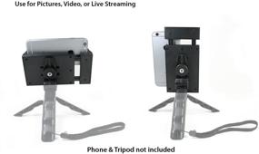 img 1 attached to Livestream Gear Universal Tablet Tripod Mount Adapter