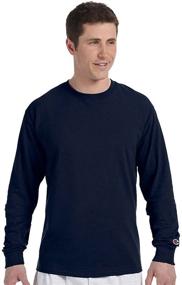 img 4 attached to 👕 Champion Heritage 5 2 Oz Jersey Sleeve Men's Clothing: Premium Quality Fashion for Men