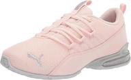 puma womens 19499501 running white hazy logo